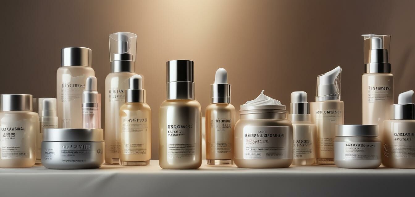 Anti-aging product categories